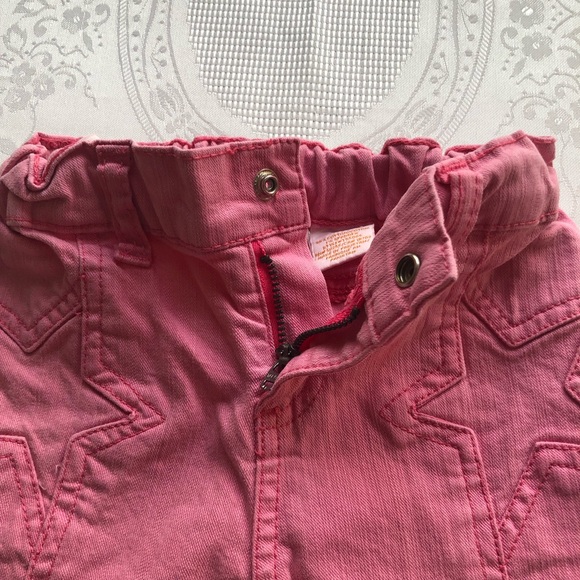 Truly Scrumptious Designed By Heidi Klum Pink Denim Jeans Pants Girls Size 5T - Picture 4 of 16